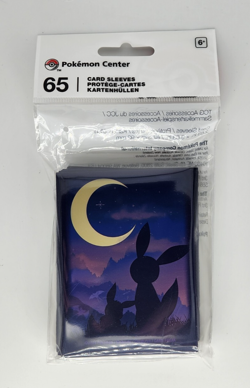 Pokemon Center Eevee & Umbreon Twilight Card Sleeves (65 Sleeves) NEW US VERSION - Image 1