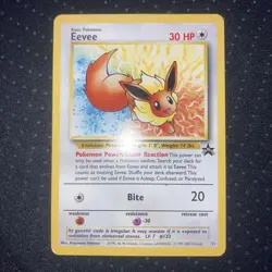 Pokemon Card TCG: Eevee JR Stamp Rally PROMO 2000 Japanese Vintage Holo LP - Image 1