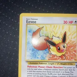 Pokemon Card TCG: Eevee JR Stamp Rally PROMO 2000 Japanese Vintage Holo LP - Image 3