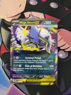 Mega Absol ex - 086/132 - Double Rare - Mega Evolutions - Pokemon Card - NM/M - Image 1