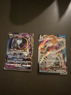 Pokemon Card Lot - Pidgeot ex Full Art, Kingler VMAX Rainbow Rare, Lunala GX - Image 1