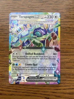 Terapagos EX 092/131 Prismatic Evolutions Double Rare Holo Card NM Condition 👑 - Image 1