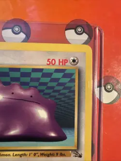 💥 Ditto Non Holo 1999 Pokemon Fossil Set WOTC Vintage Card # 18/62 - Image 4