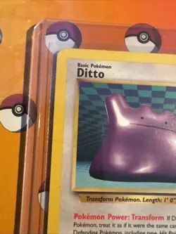 💥 Ditto Non Holo 1999 Pokemon Fossil Set WOTC Vintage Card # 18/62 - Image 5