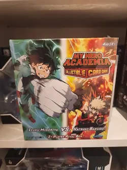 My Hero Academia Collectible Card Game 2 Player Rival Box Izuku v Katsuki SEALED 860006917135 - Image 1
