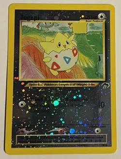 Pokemon 2001 TCG Togepi Southern Islands #4 Reverse Holo Card - 4/18 - Image 1