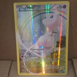 Mew XY110 Black Star Promo Full Art Holo XY Mythical Collection Card 2016 NM 🔥 - Image 1
