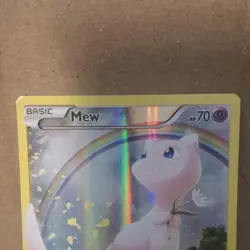 Mew XY110 Black Star Promo Full Art Holo XY Mythical Collection Card 2016 NM 🔥 - Image 2