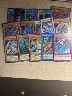 Yu-Gi-Oh Random Card Lot of 18 Light Played Mixed Conditions - Image 1