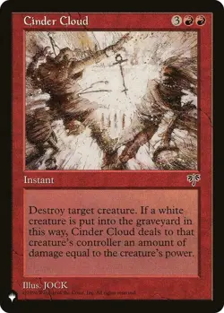 Cinder Cloud - The List Light Play, English Magic the Gathering MTG The List - Image 1