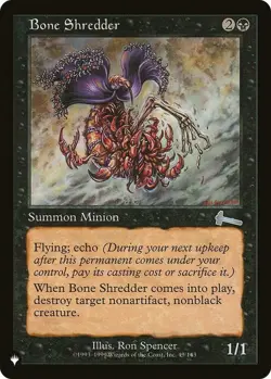 Bone Shredder - The List Light Play, English Magic the Gathering MTG The List - Image 1