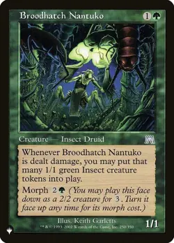Broodhatch Nantuko - The List Light Play, English Magic the Gathering MTG The Li - Image 1