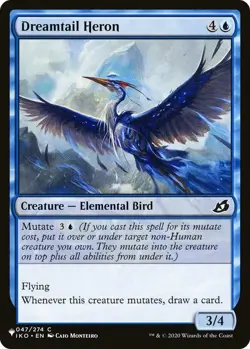 Dreamtail Heron - The List Light Play, English Magic the Gathering MTG The List - Image 1