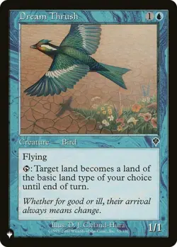 Dream Thrush - The List Light Play, English Magic the Gathering MTG The List - Image 1