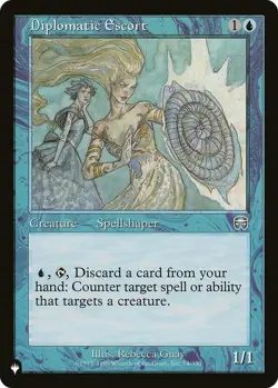 Diplomatic Escort - The List Light Play, English Magic the Gathering MTG The Lis - Image 1