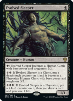 Evolved Sleeper - Foil Light Play, English Magic the Gathering MTG Dominaria Uni - Image 1