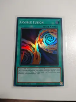 YuGiOh! - Double Fusion DOOD-EN100 Super Rare 1st Edition Near Mint - Image 1