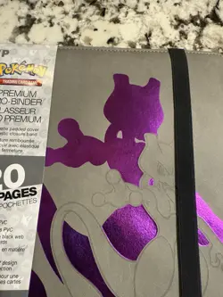 Ultra PRO Mewtwo Premium 9-Pocket PRO-Binder for Pokemon cards Small Flaw - Image 3