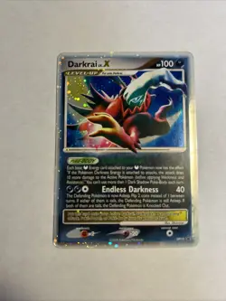 Pokemon Card - Darkrai LV.X Diamond and Pearl Promos DP19 Promo - Image 1