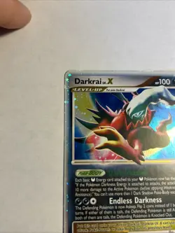 Pokemon Card - Darkrai LV.X Diamond and Pearl Promos DP19 Promo - Image 2