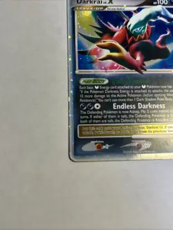 Pokemon Card - Darkrai LV.X Diamond and Pearl Promos DP19 Promo - Image 3