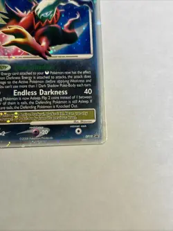 Pokemon Card - Darkrai LV.X Diamond and Pearl Promos DP19 Promo - Image 5
