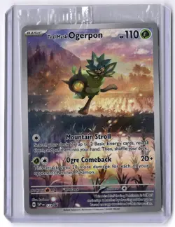 Teal Mask Ogerpon - 123 Promo Holo NM Pokemon Sealed Promo Cards - Image 1