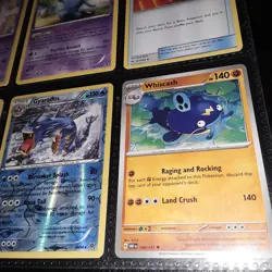 Pokemon TCG Binder Page Lot of 9 Holo Cards & basic Gyrados Wobbuffet Darkrai EX - Image 3