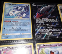 Pokemon TCG Binder Page Lot of 9 Holo Cards & basic Gyrados Wobbuffet Darkrai EX - Image 5