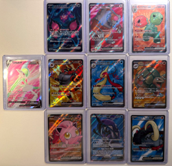 Pokemon card Lot - English & Japanese Full Art SR 10 cards - NM (3) - Image 1