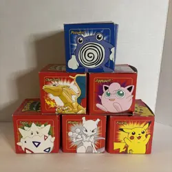 Burger King 1999 Pokemon 23K Gold-Plated Trading Card Complete Set Of 6 Limited - Image 1