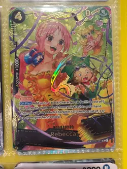 Rebecca SP OP05-091 PRB-02 [Parallel] THE BEST vol.2 One Piece Card English TCG - Image 1