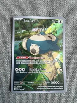 Pokemon TCG - Snorlax SVP 051 Black Star Promo (151 ETB Promo Card) - #2 - Image 1