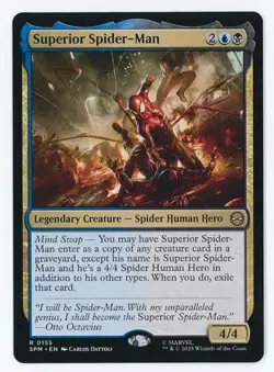 Superior Spider-Man #0155 MTG Marvel's Spider-Man Magic The Gathering - Image 1