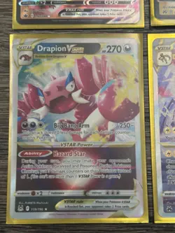 Lot of 4 Vmax / Star Pokemon Rare Holo Cards - Image 4
