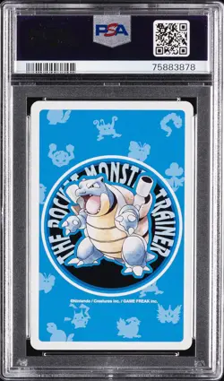 1998 POKEMON BLUE VERSION PLAYING CARDS KING OF DIAMONDS #071 VICTREEBEL PSA 10 - Image 2