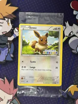 Pokemon Card Eevee Build a Bear Workshop Promo Ancient Origins 63/98 SEALED - Image 1