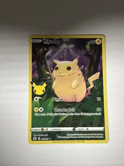 Pokemon TCG Celebrations Pikachu Holo Rare Card 005/025 NM/Mint Condition - Image 1