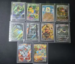 Keldeo Ex SAR +Reshiram Ex SR +8AR Pokemon card sv11W /086 M/NM Holo Lot*10 J02 - Image 1