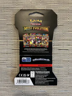 10X Pokemon TCG Mega Evolution Sleeved Booster Packs - Sealed - Image 2