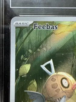 Pokemon TAG 10 Feebas Illustration Rare 198/191 Surging Sparks - Image 3