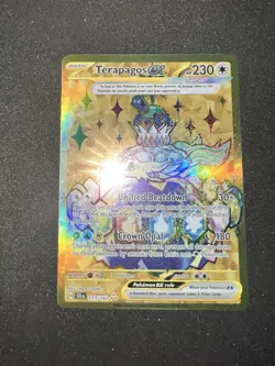 Pokemon TGC - Terapagos ex 173/142 Sv07: Stellar Crown Holo - Image 1