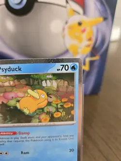 Pokemon TCG Psyduck MEP 007 Mega Evolution 3 Pack Blister Promo Mega Evolutions - Image 4