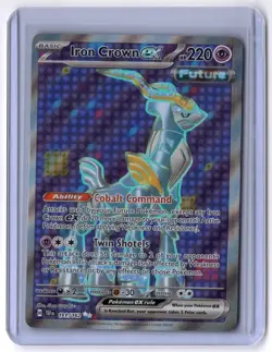 Iron Crown ex - 191/162 Ultra Rare Holo NM Pokemon SV05: Temporal Forces - Image 1