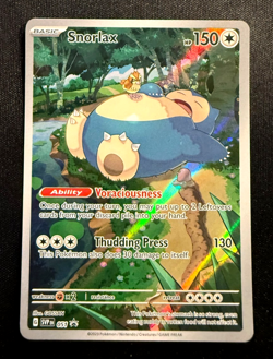 Pokemon TCG Snorlax SVP 051 Scarlet Violet 151 Black Star Promo NM/M Holo (#3) - Image 1