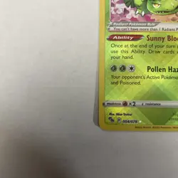 Radiant Venusaur Pokemon GO 004/078 Holo Radiant Rare-Pokemon TCG - Image 3