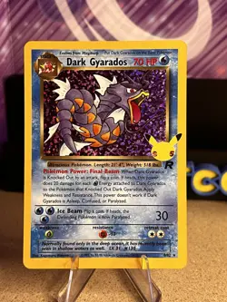 Pokemon TCG - Dark Gyarados 8/82 - Holo Rare - Celebrations: Classic Collection - Image 1