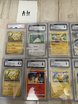 10 PSA CGC Graded Pokemon Lot 151 Mewtwo Umbreon Charizard Mcdonalds Pikachu - Image 2
