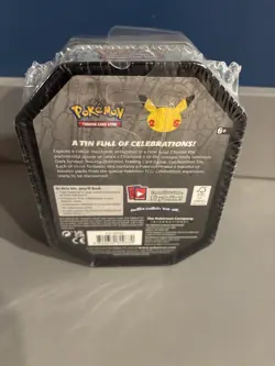 Pokemon TCG Celebrations 25th Anniversary Tin Factory Sealed Lance’s Charizard V - Image 2