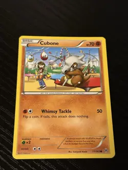Cubone 77/162 XY Breakthrough (2015) Unique Art Common Pokemon TCG NM/M - Image 1